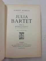 Julia Bartet, Essai critique