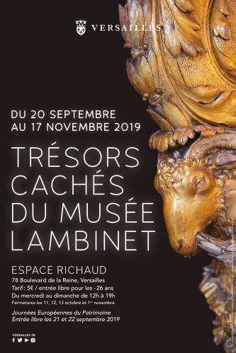 Exposition "Trésors cachés du musée Lambinet" ; © Ville de Versailles